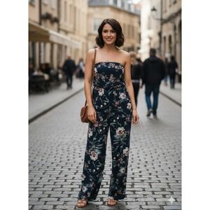 BOG Collection Jumpsuit.  Size ‎ S. Lagonlook, Cottagecore, Academia, Coastal.